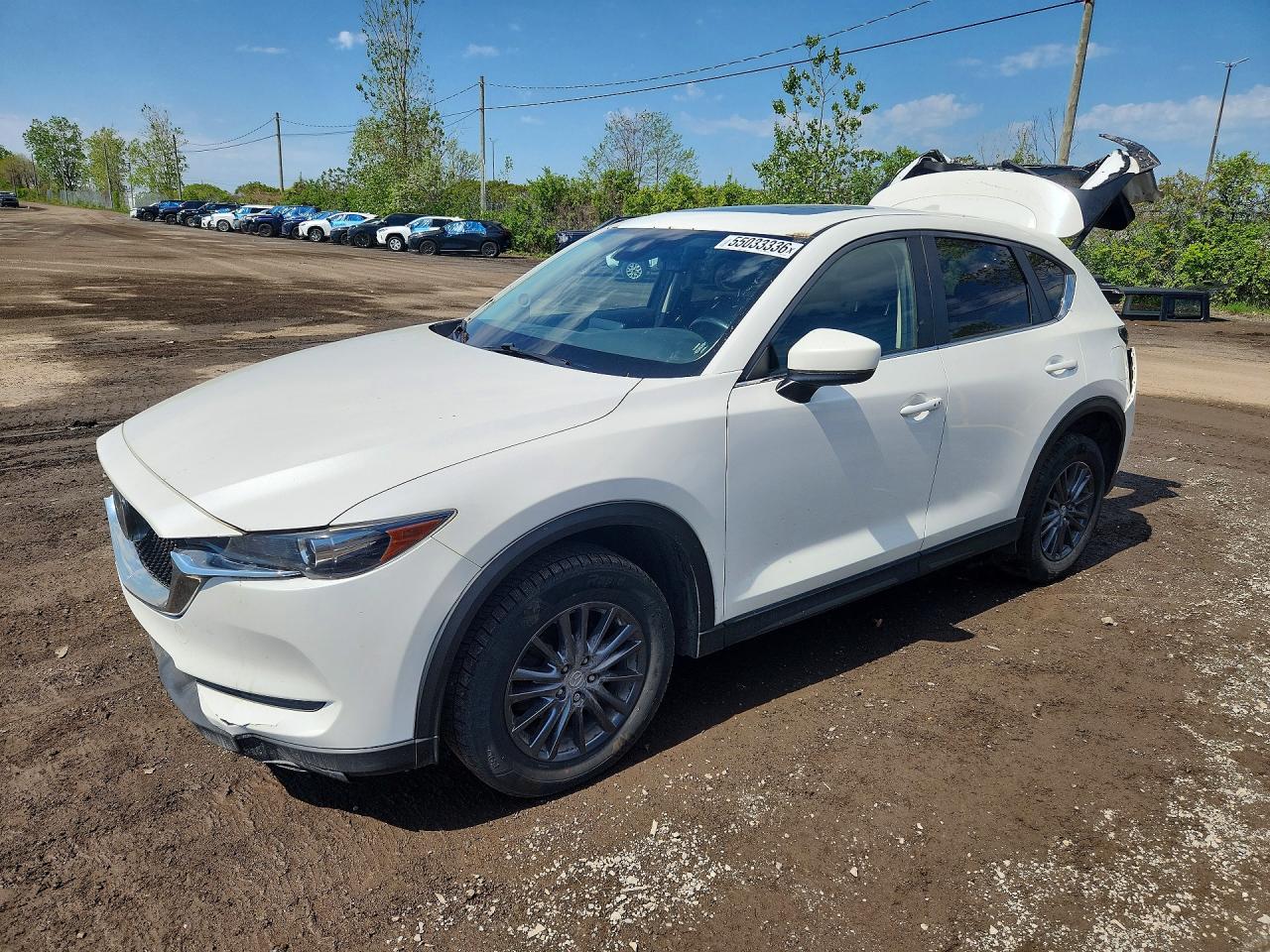 2019 Mazda CX-5 Touring, VIN JM3KFBCM3K0530488 — Rear end