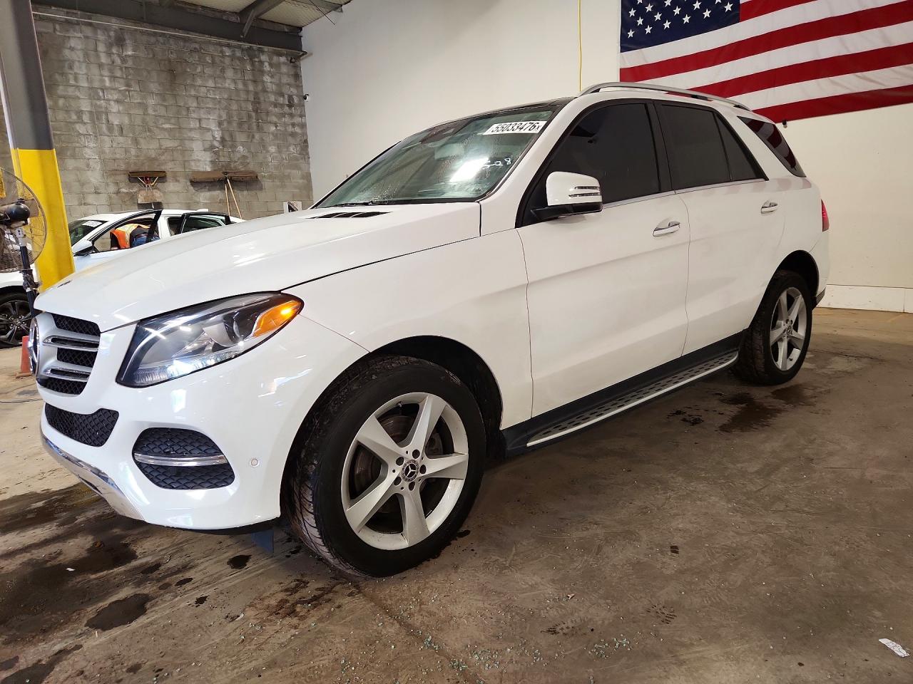 2017 Mercedes-Benz GLE 350, VIN 4JGDA5HB9HA935777 — Side