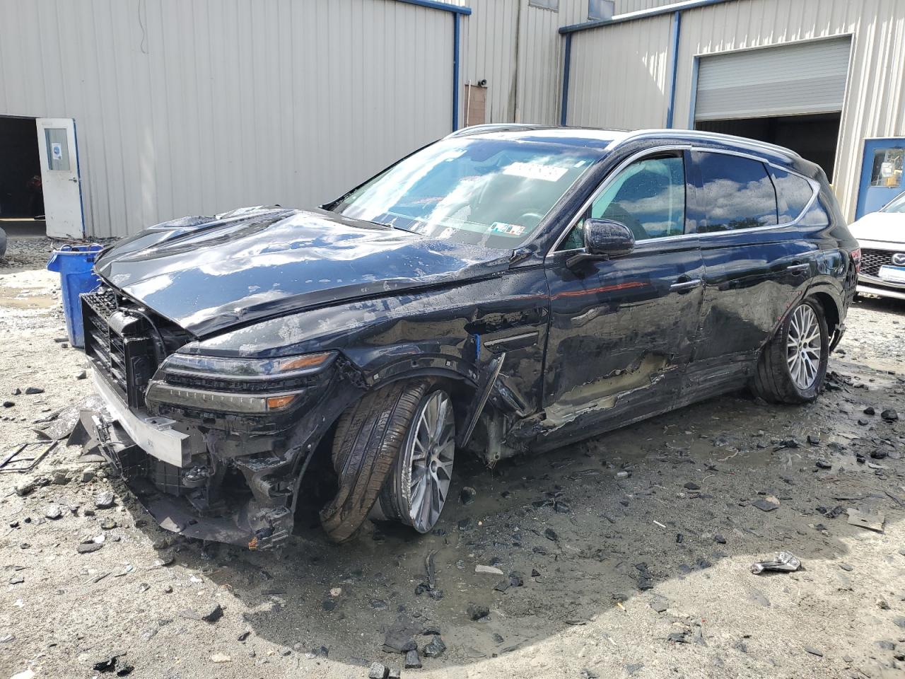 2025 Genesis GV80 Standard, VIN KMUHFESB5SU240229 — Front end