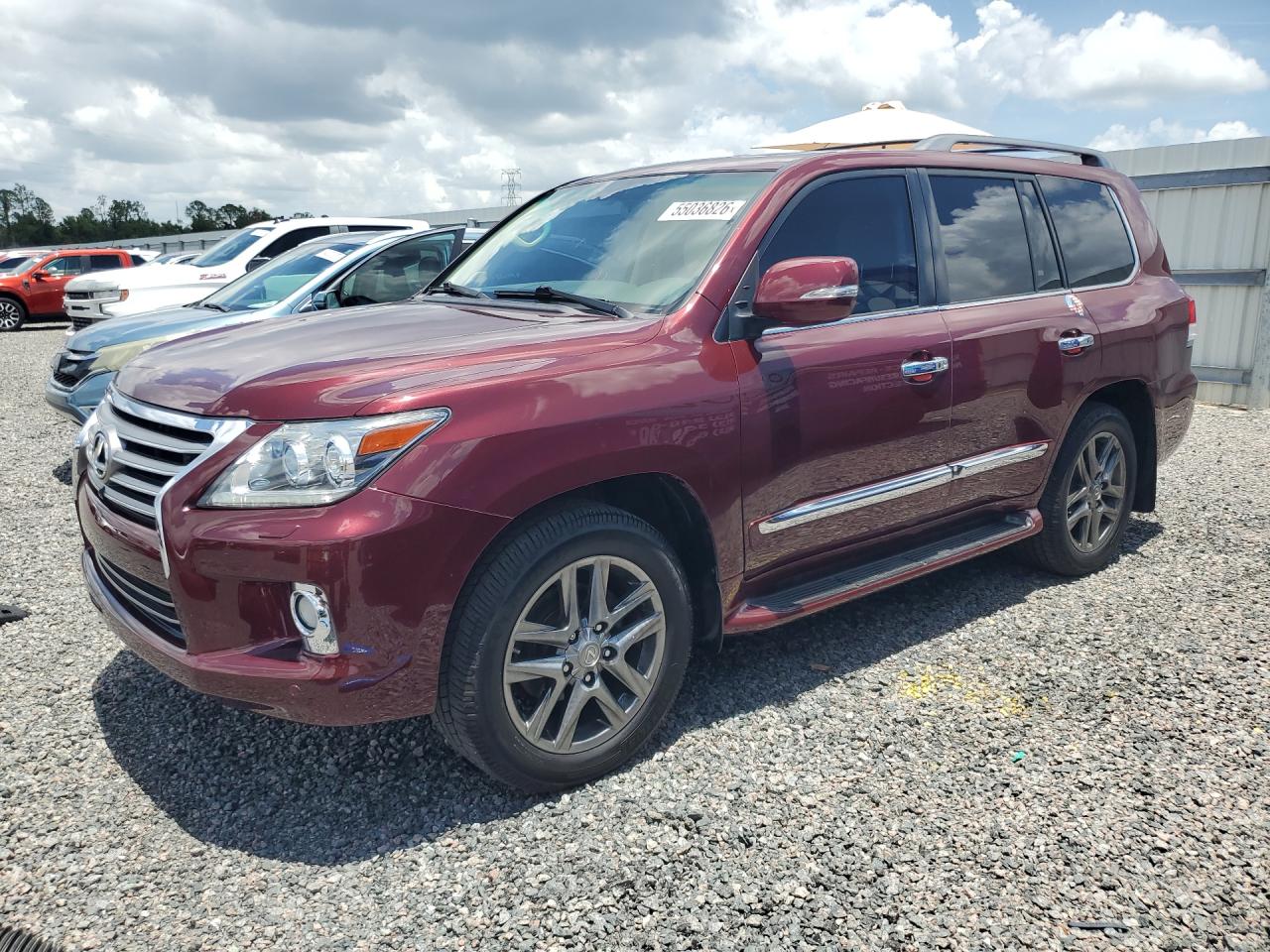 2013 Lexus LX 570, VIN JTJHY7AX5D4107332 — Обычный износ