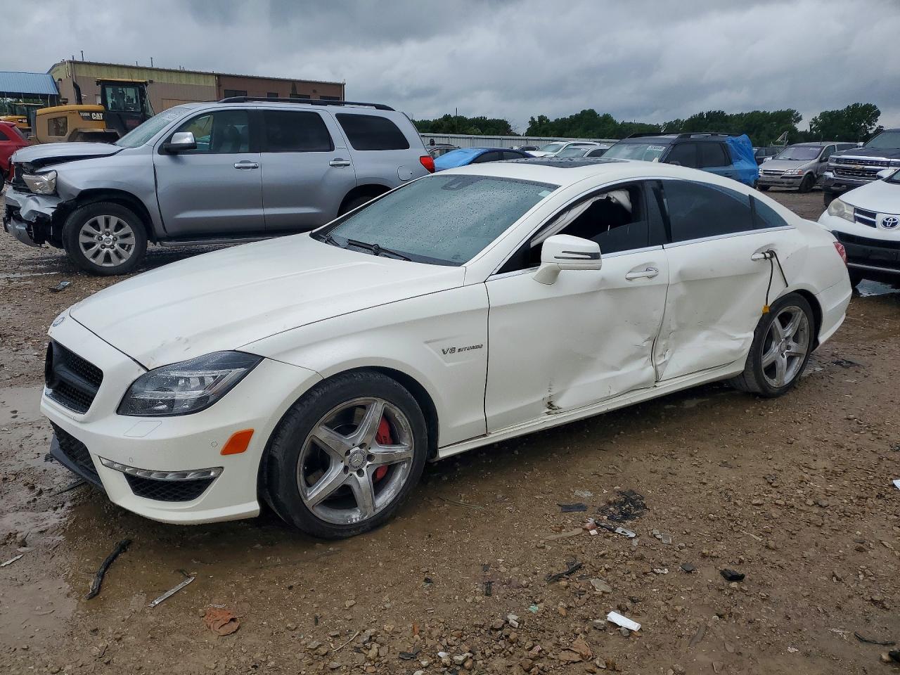 2014 Mercedes-Benz CLS 63 S AMG, VIN WDDLJ7GB4EA108347 — Side
