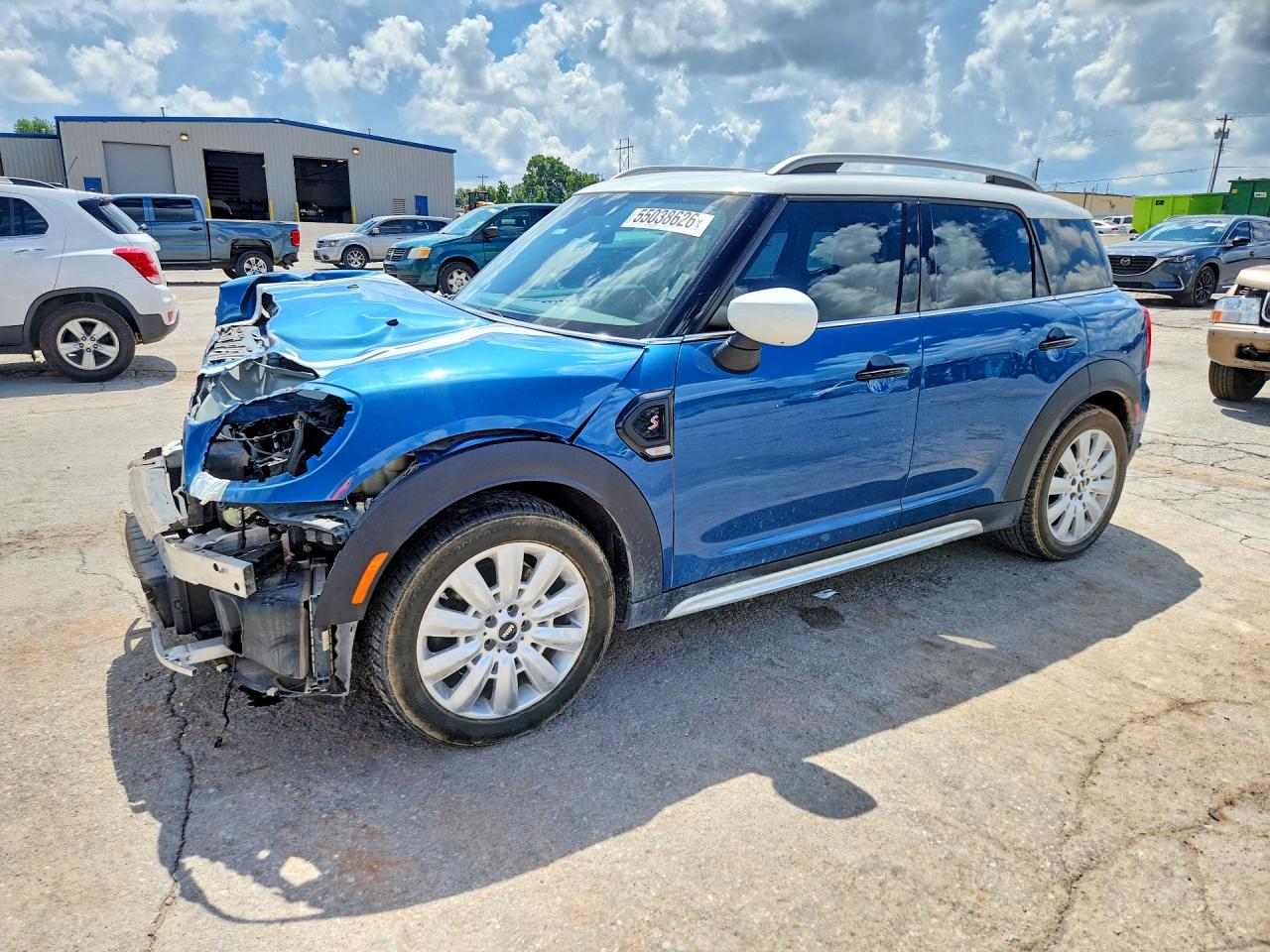 2022 MINI Countryman Cooper S, VIN WMZ53BR01N3N99573 — Front end