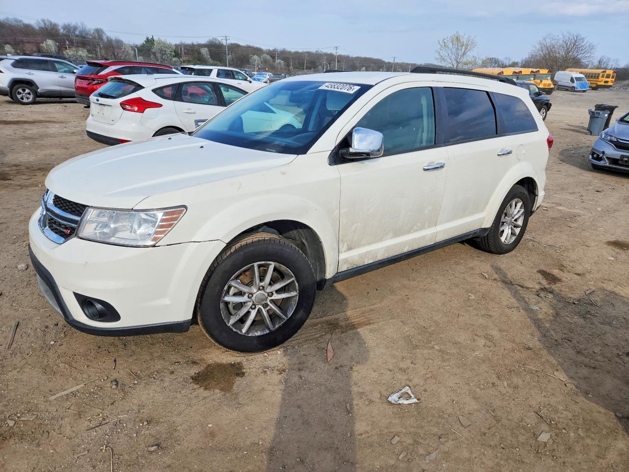 2017 Dodge Journey SXT, VIN 3C4PDCBG6HT518191 — Vandalism