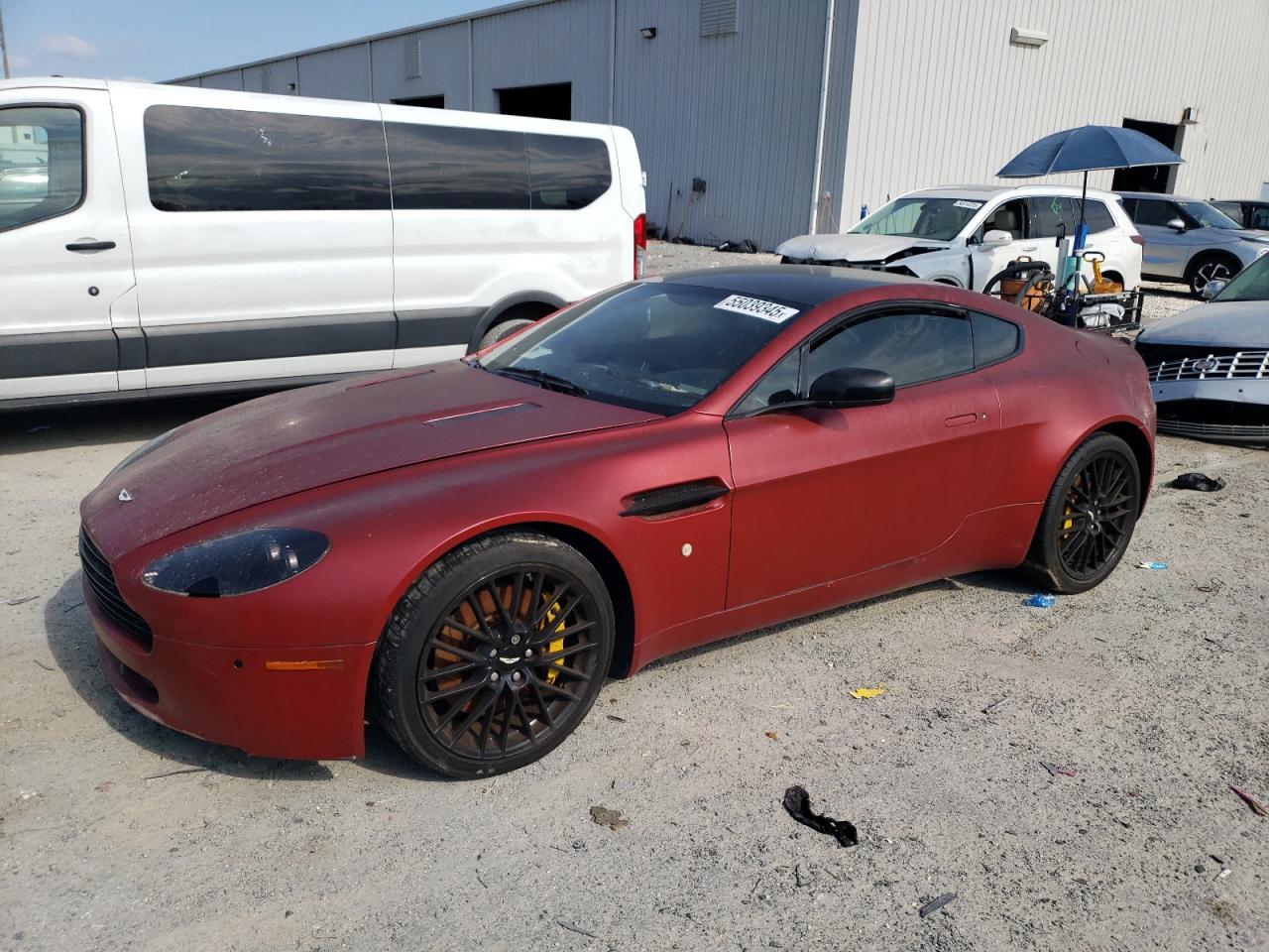 2009 Aston Martin Vantage, VIN SCFBF03C29GC12436 — Механическое