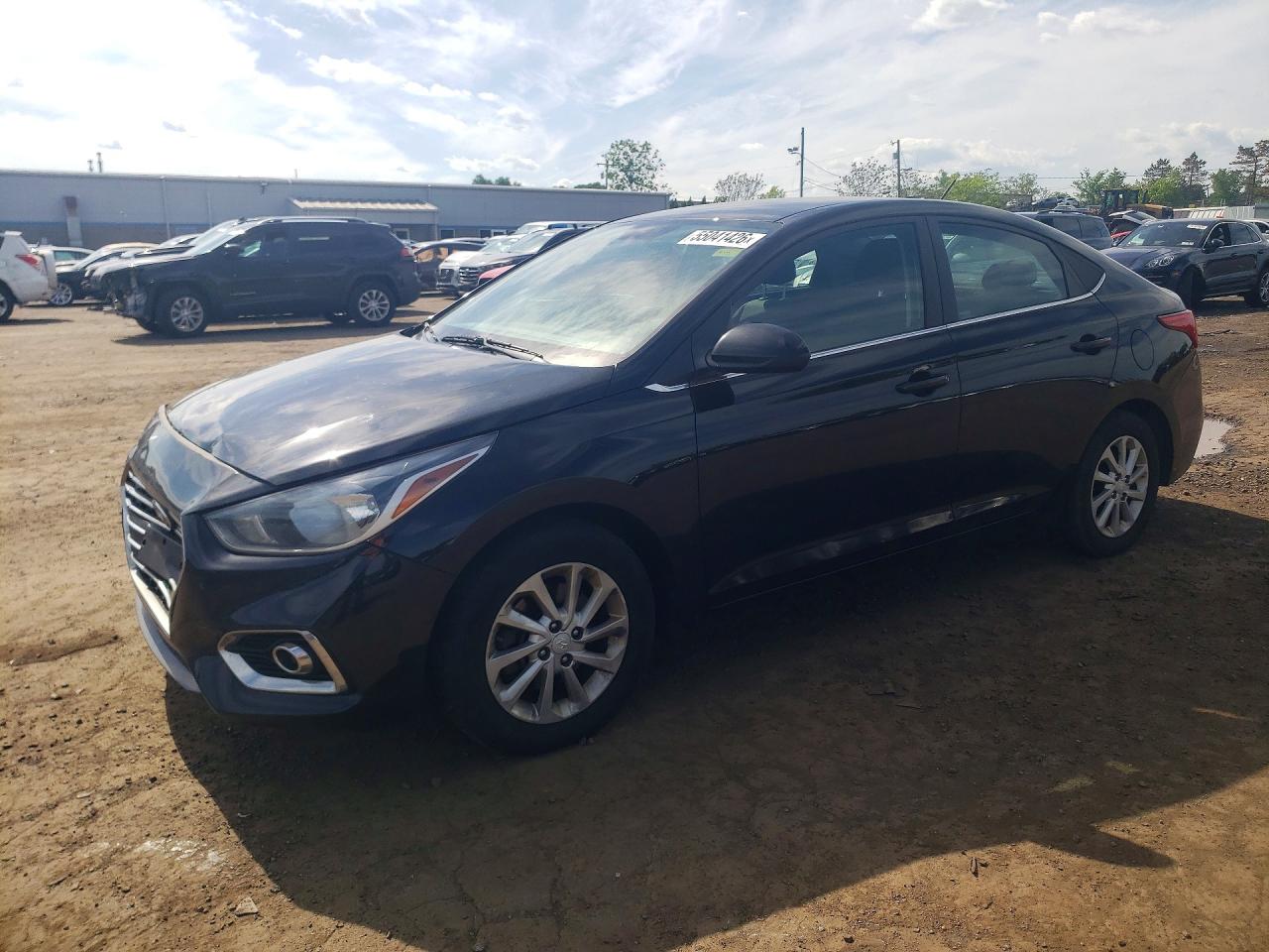 2022 Hyundai Accent SEL, VIN 3KPC24A62NE168545 — Front end