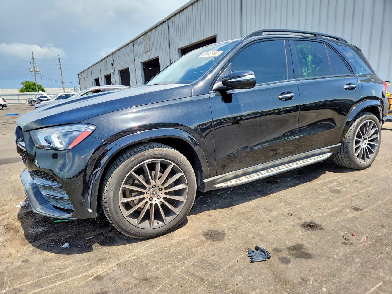 2022 Mercedes-Benz GLE 350, VIN 4JGFB4JB0NA601949 — Rear end