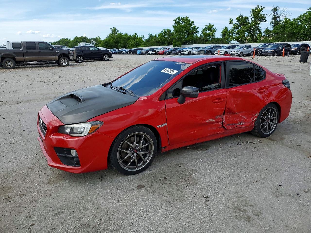 2016 Subaru WRX STI Limited, VIN JF1VA2Z64G9808594 — Side