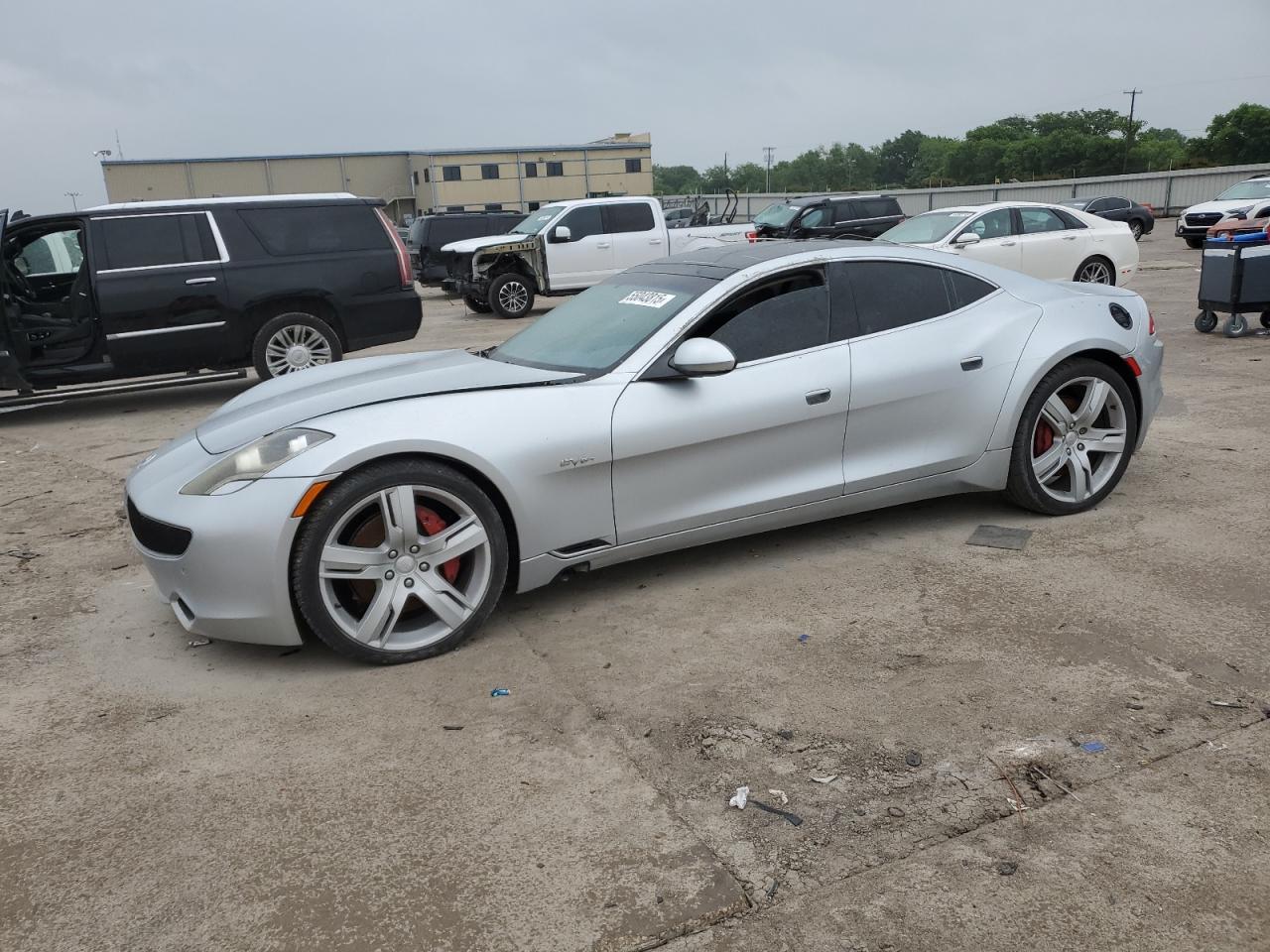 2012 Fisker Karma EcoChic, VIN YH4K16AA2CA000215 — Minor dents and scratches
