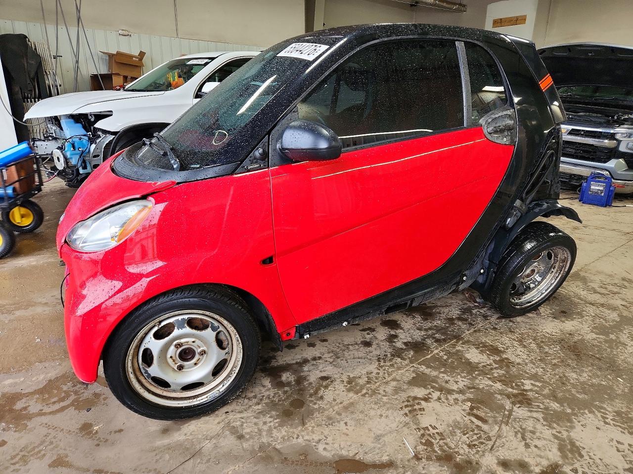 2009 Smart fortwo Pure, VIN WMEEJ31X39K305317 — Rear end
