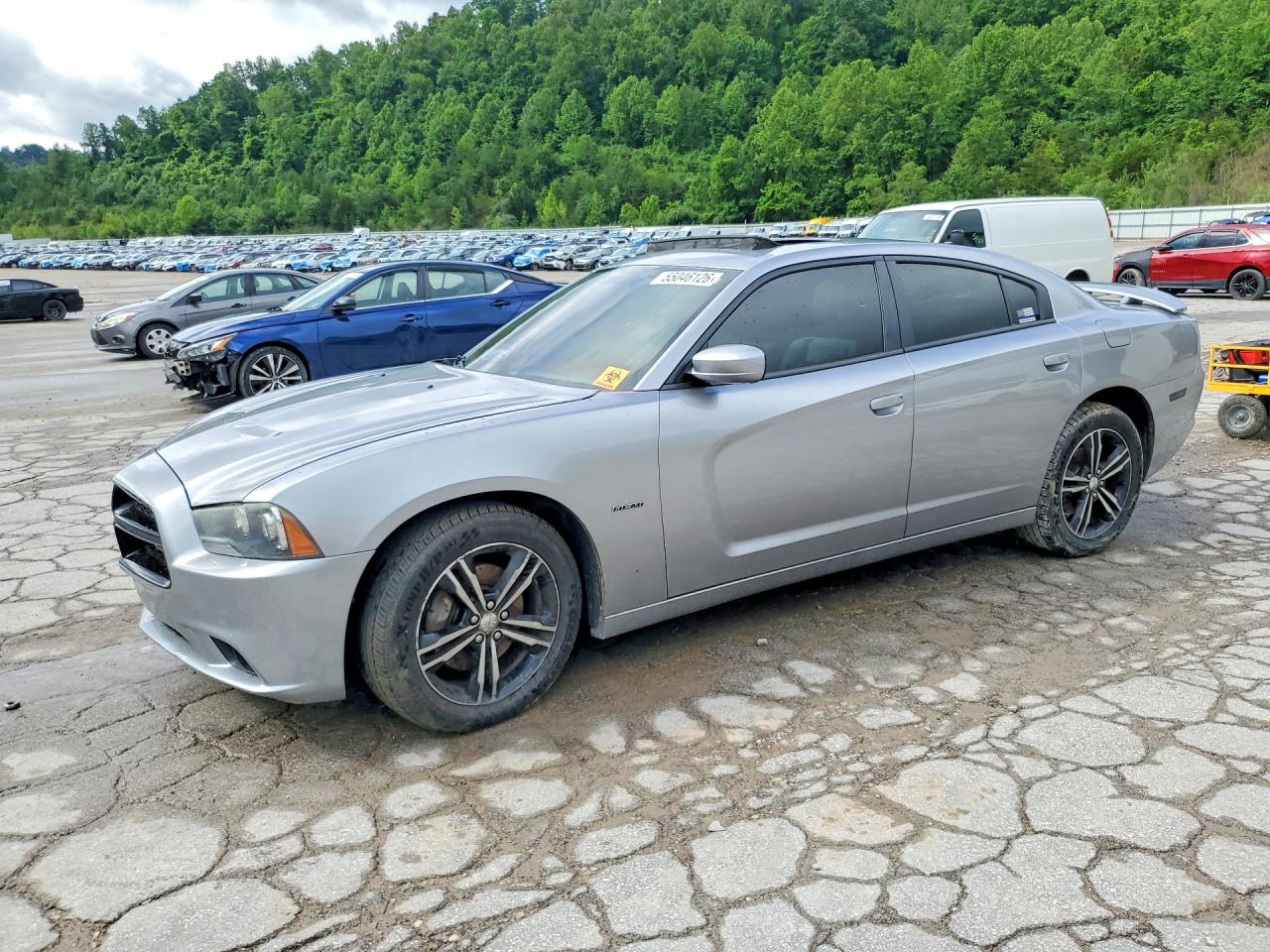 2013 Dodge Charger RT, VIN 2C3CDXDT8DH610586 — Interior fire