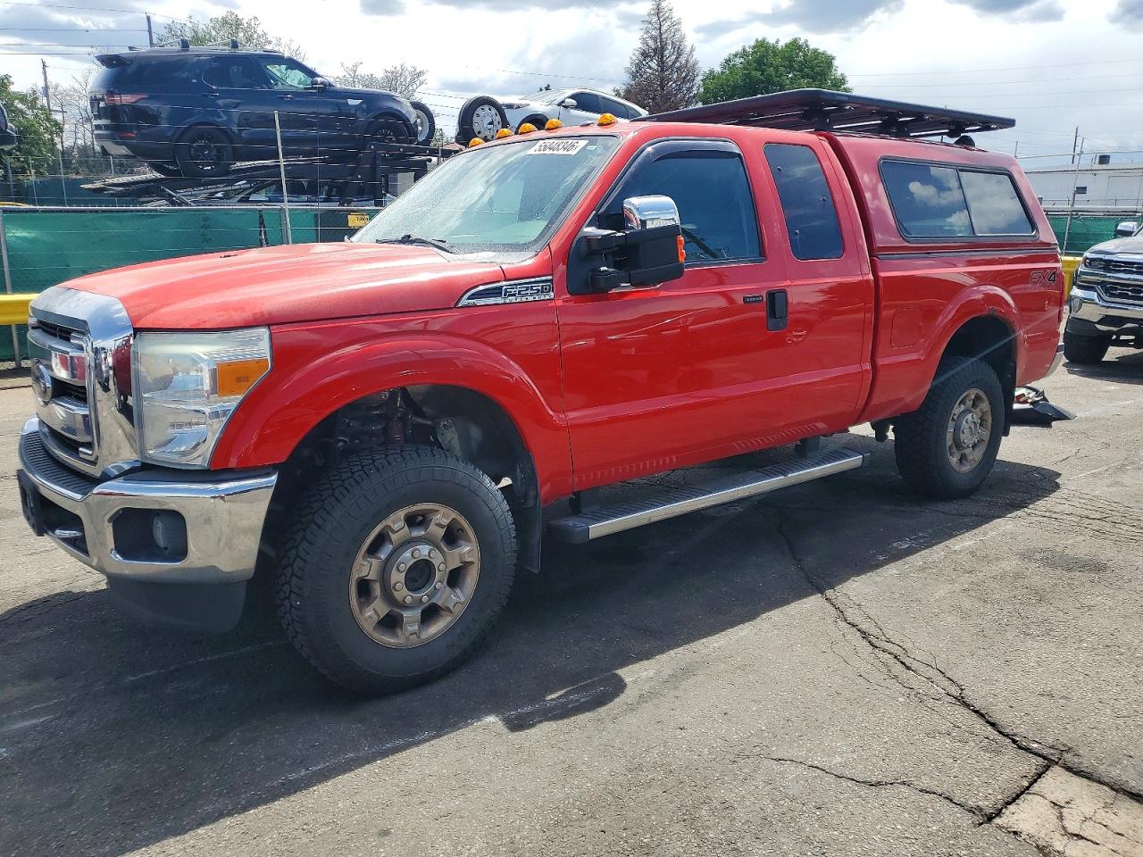 2016 Ford F-250 XLT, VIN 1FT7X2B66GEA96981 — Burn