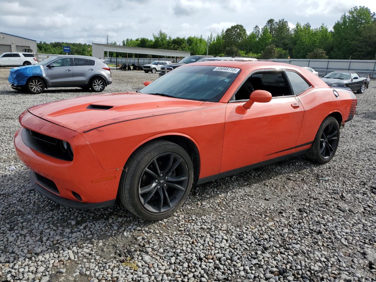 2017 Dodge Challenger SXT Plus, VIN 2C3CDZAG2HH592305 — Rear end