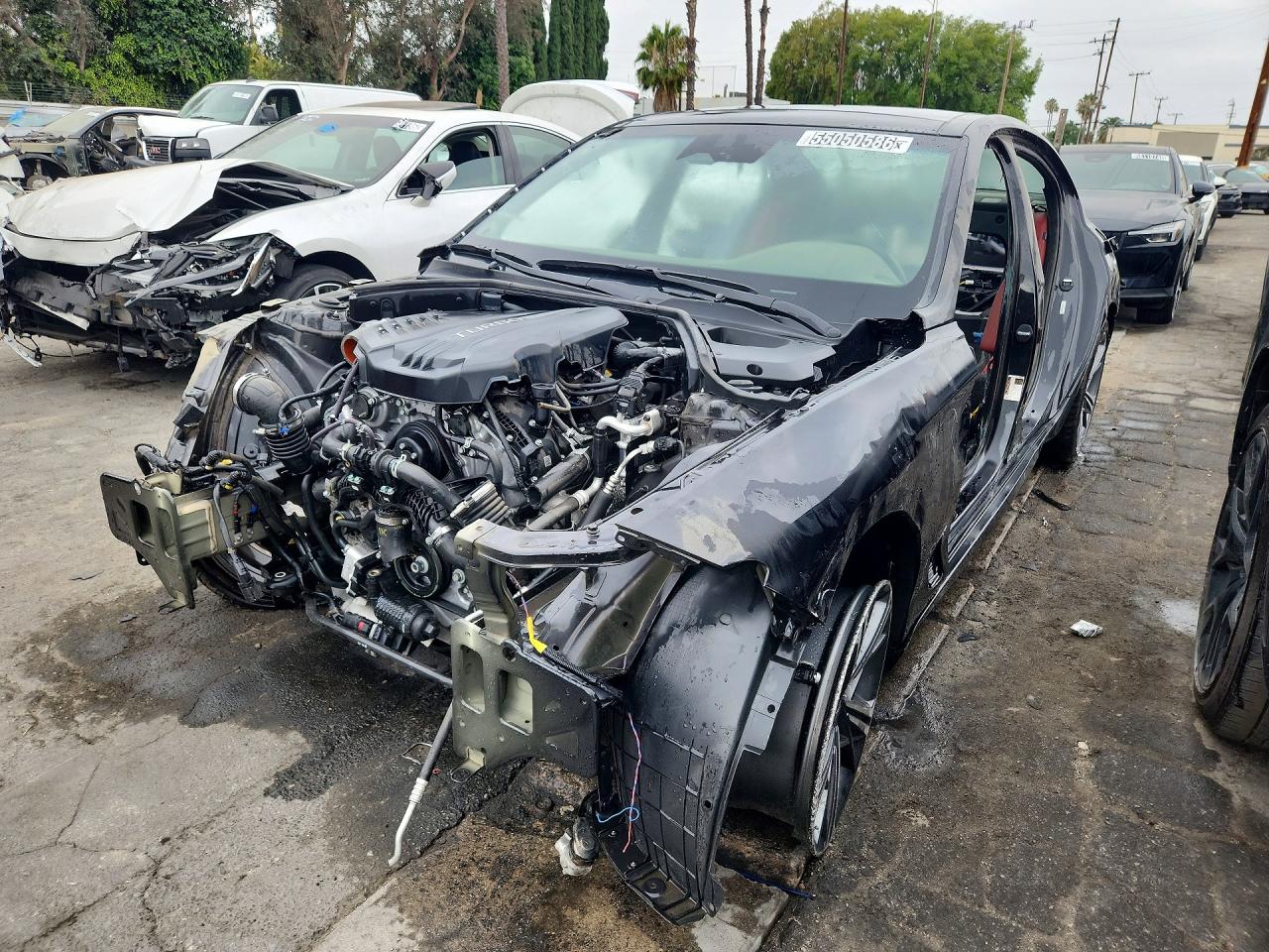 2025 Genesis G70 Sport Advanced, VIN KMTG54SEXSU152736 — Stripped