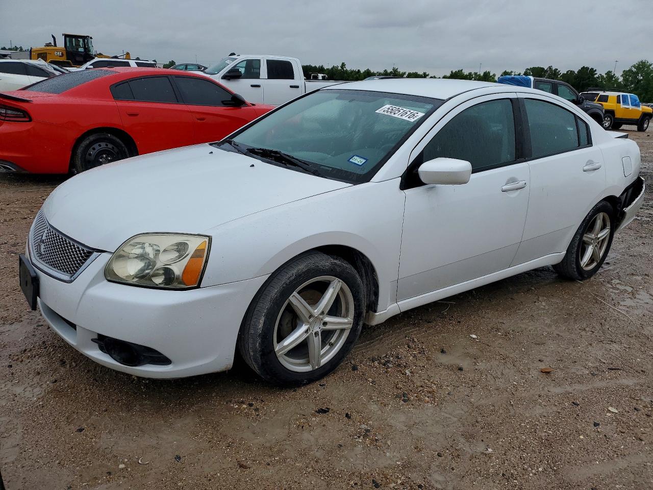 2012 Mitsubishi Galant FE, VIN 4A32B2FF7CE007297 — Rear end