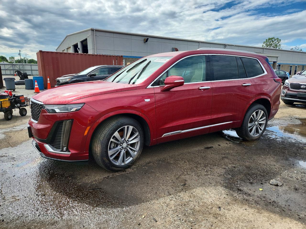 2020 Cadillac XT6 AWD Premium Luxury, VIN 1GYKPDRS7LZ115043 — Water / flood