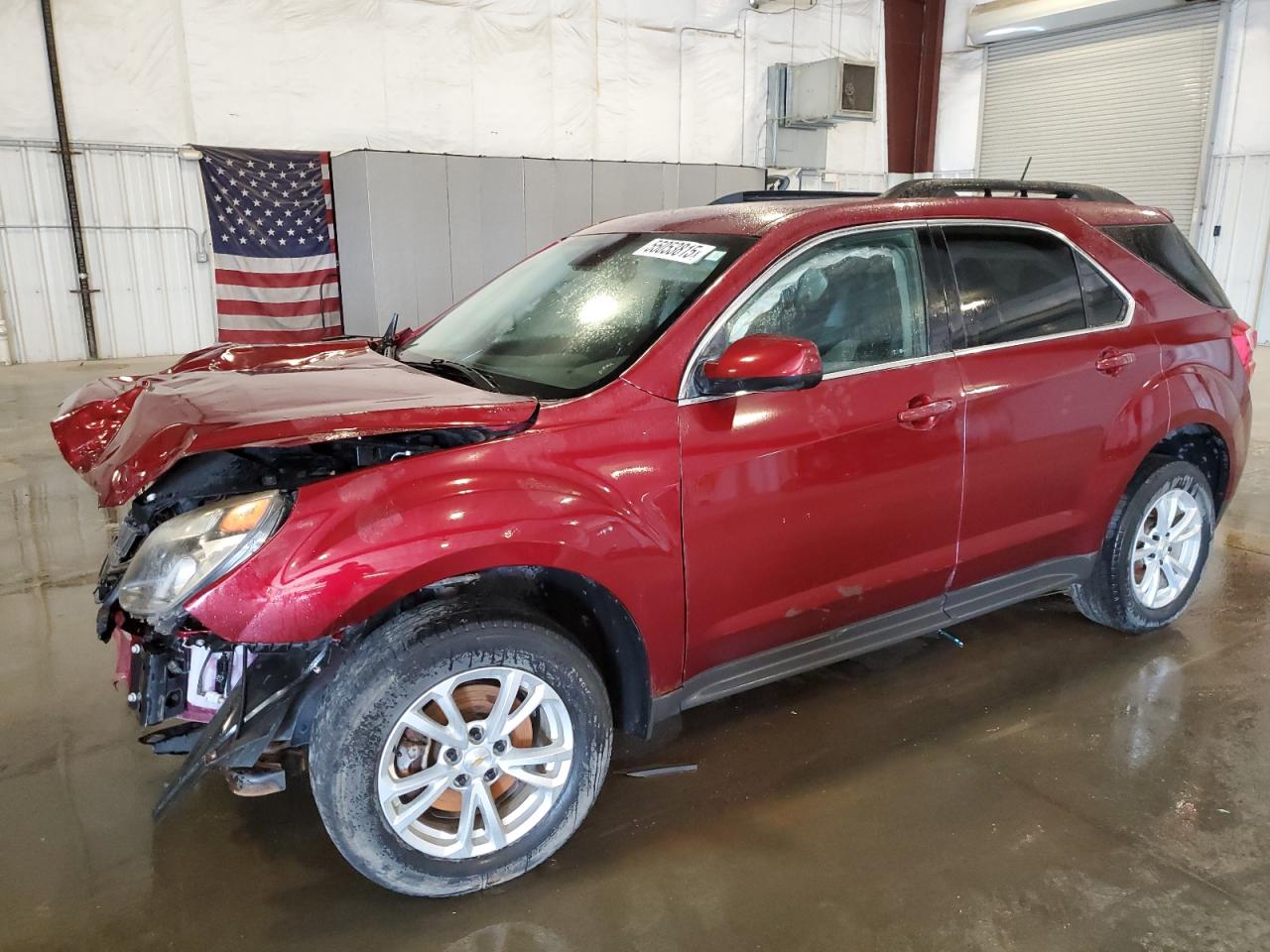 2017 Chevrolet Equinox LT, VIN 2GNFLFE37H6230264 — Front end