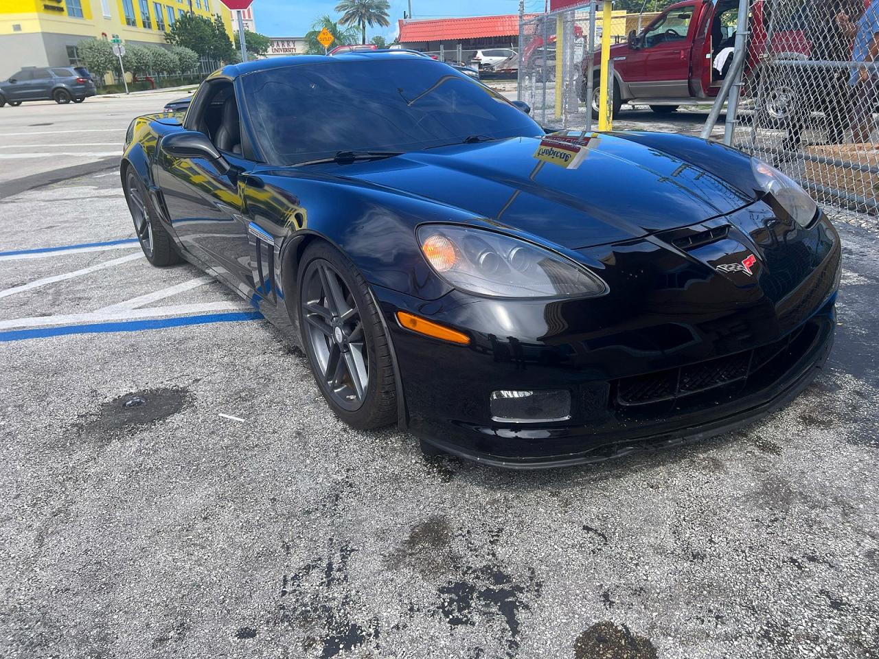 2010 Chevrolet Corvette Z16 Grand Sport 4LT, VIN 1G1YT2DW8A5106410 — Prior damage history