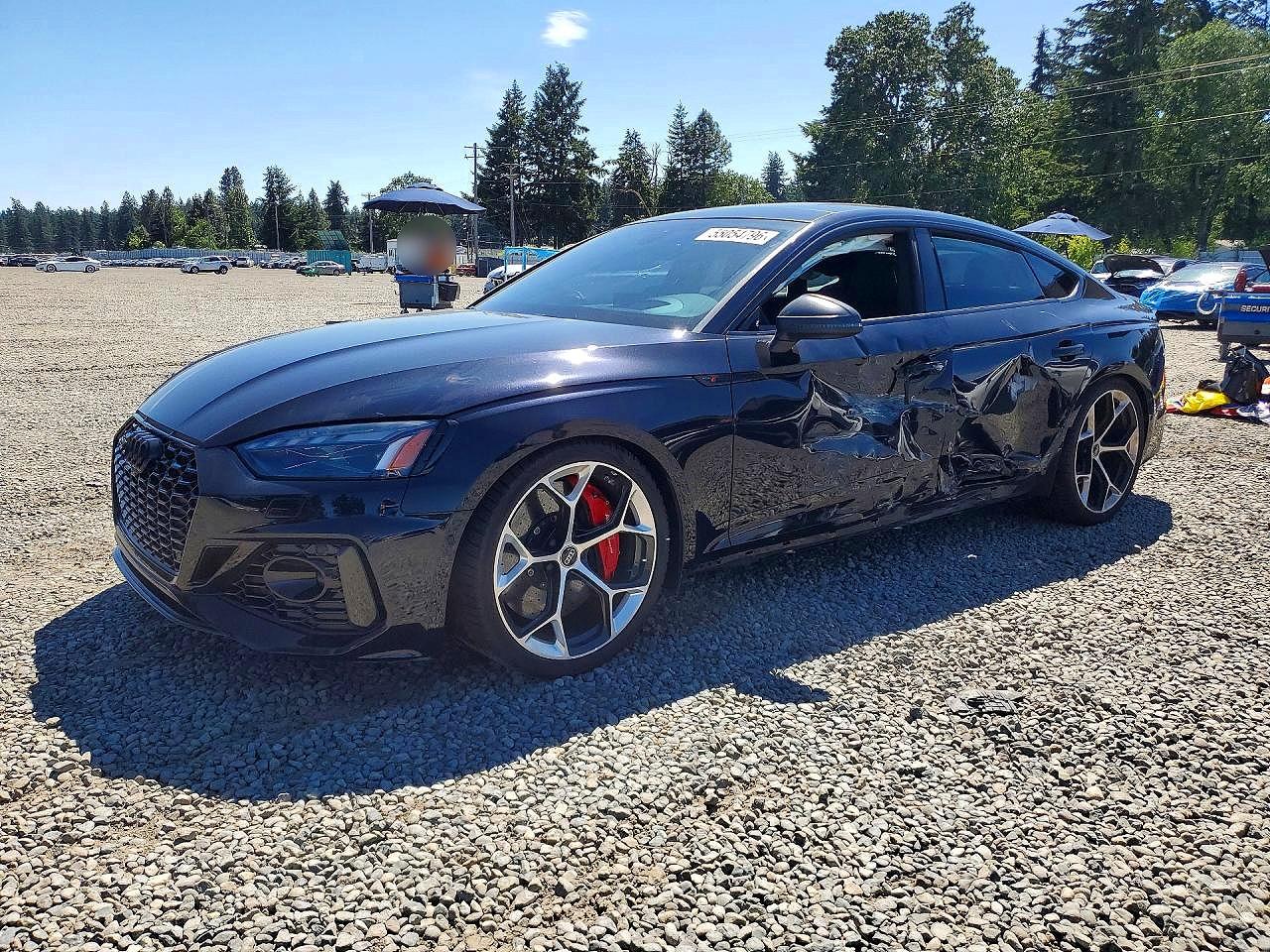 2023 Audi RS 5 Sportback, VIN WUAAWDF54PA901814 — Бок