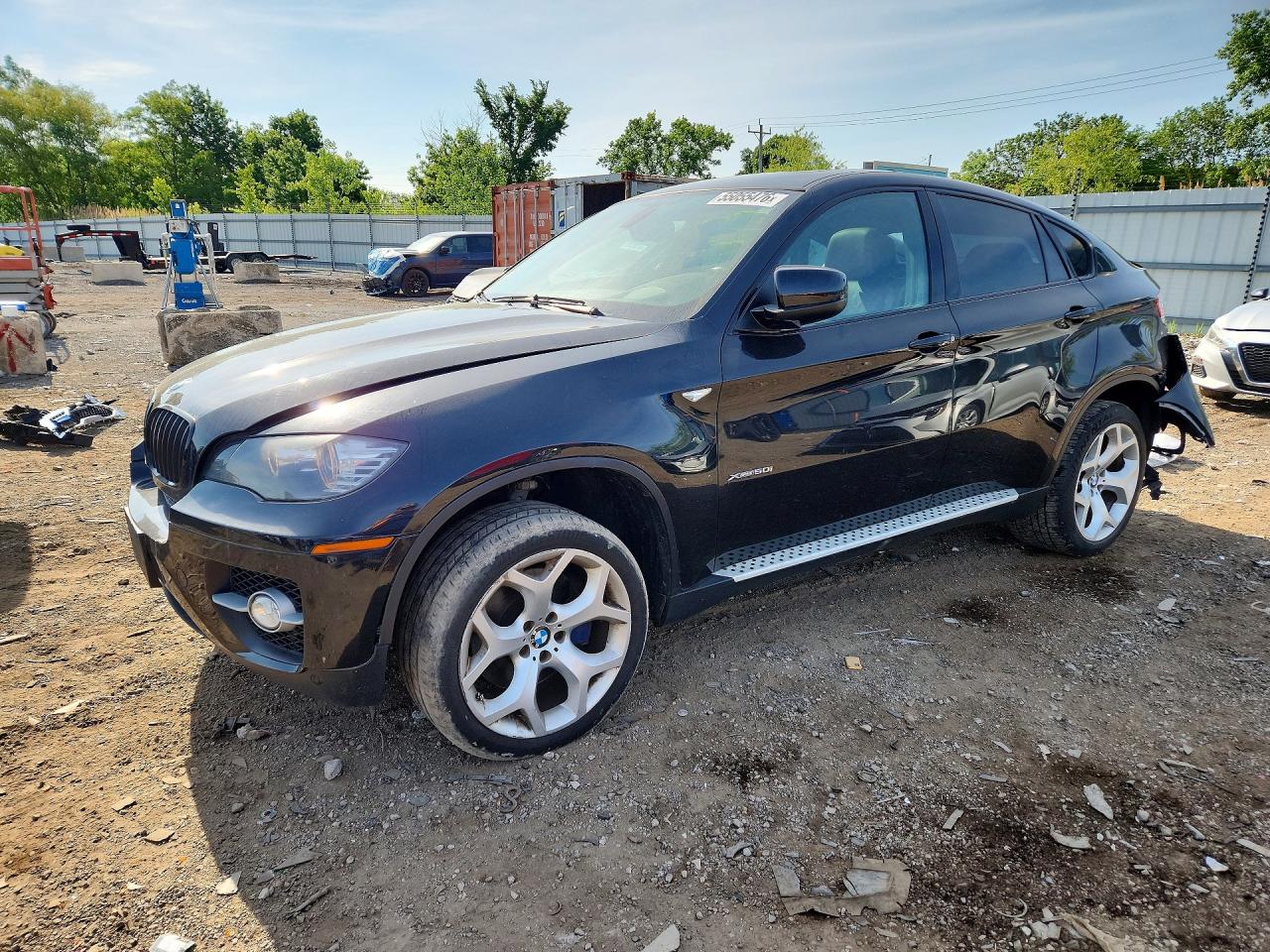 2011 BMW X6 50i, VIN 5UXFG8C50BLZ95729 — Зад