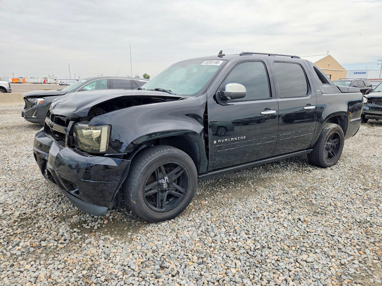 2007 Chevrolet Avalanche 3LT, VIN 3GNFK12337G290202 — Front end