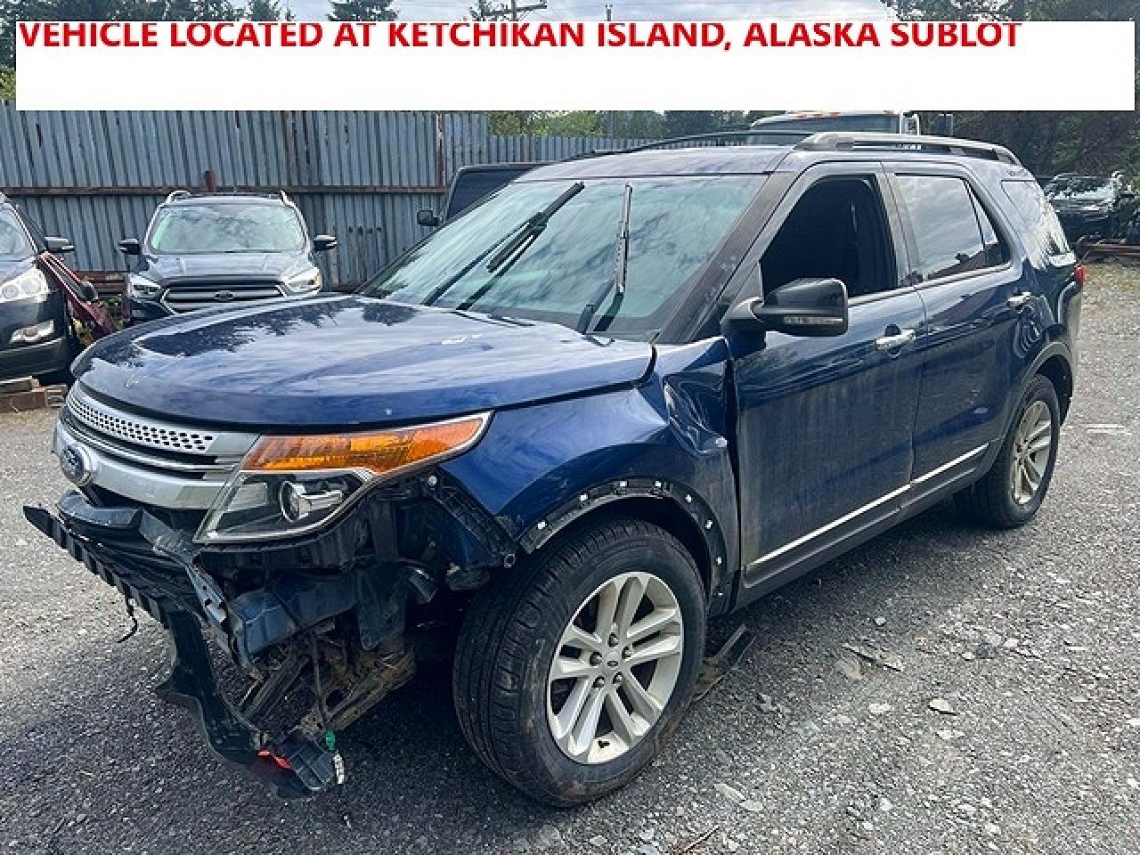2012 Ford Explorer XLT, VIN 1FMHK8D8XCGA95525 — Front end