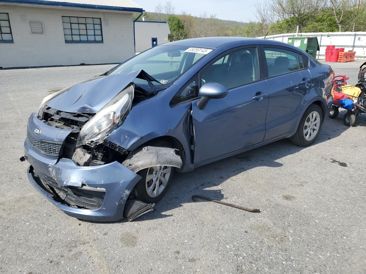 2016 Kia Rio LX, VIN KNADM4A36G6589291 — All over