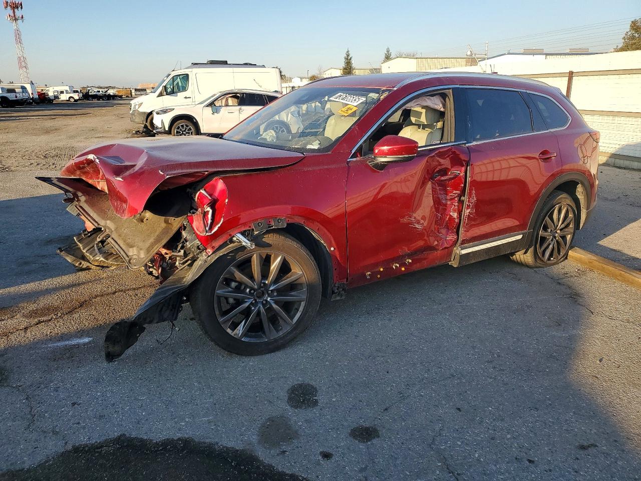 2020 Mazda CX-9 Signature, VIN JM3TCBEY0L0413417 — Перед