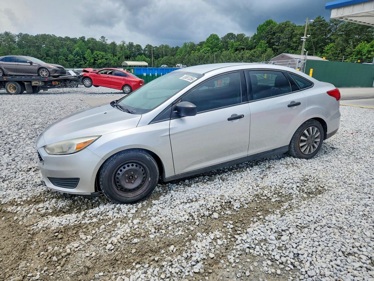 2015 Ford Focus S, VIN 1FADP3E23FL338661 — Rear end