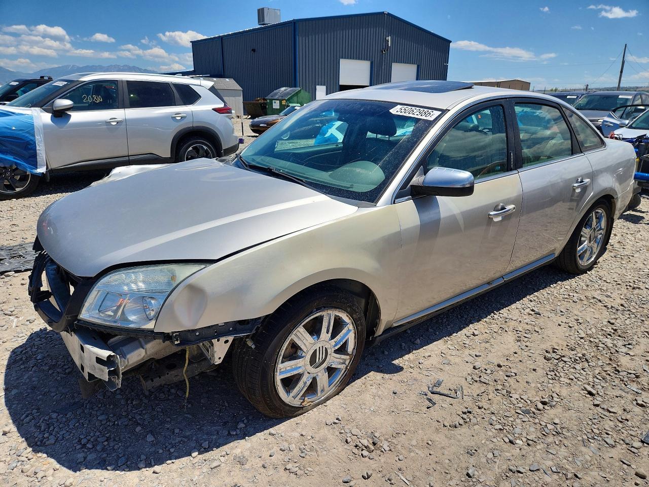 2008 Mercury Sable Premier, VIN 1MEHM42W48G608038 — Вода / потоп
