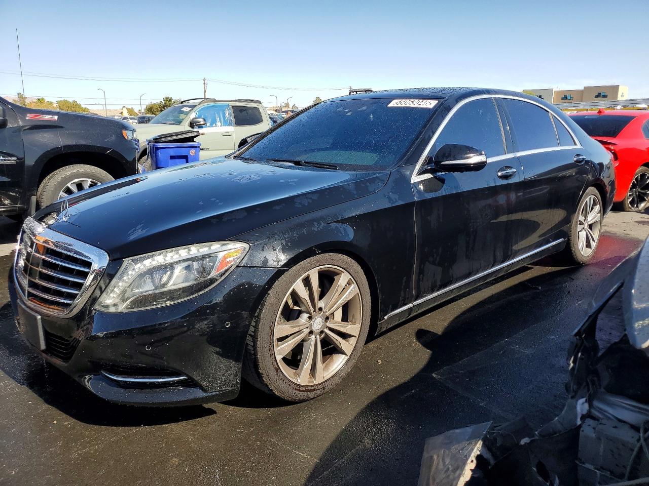 2016 Mercedes-Benz S 550, VIN WDDUG8CB4GA207607 — Фото с аукциона