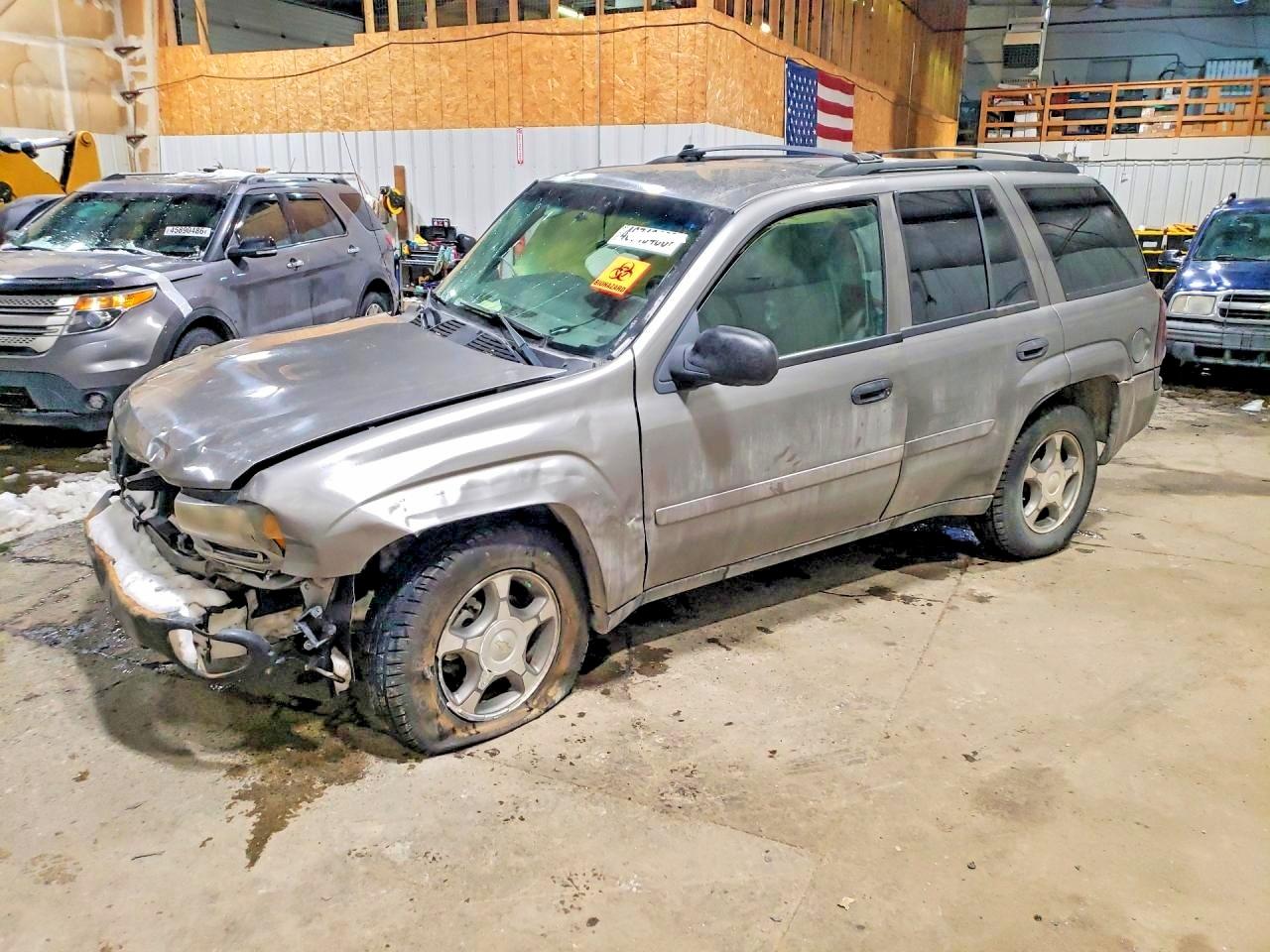 2008 Chevrolet TrailBlazer Fleet 2FL, VIN 1GNDT13S182205409 — Biohazard / chemical