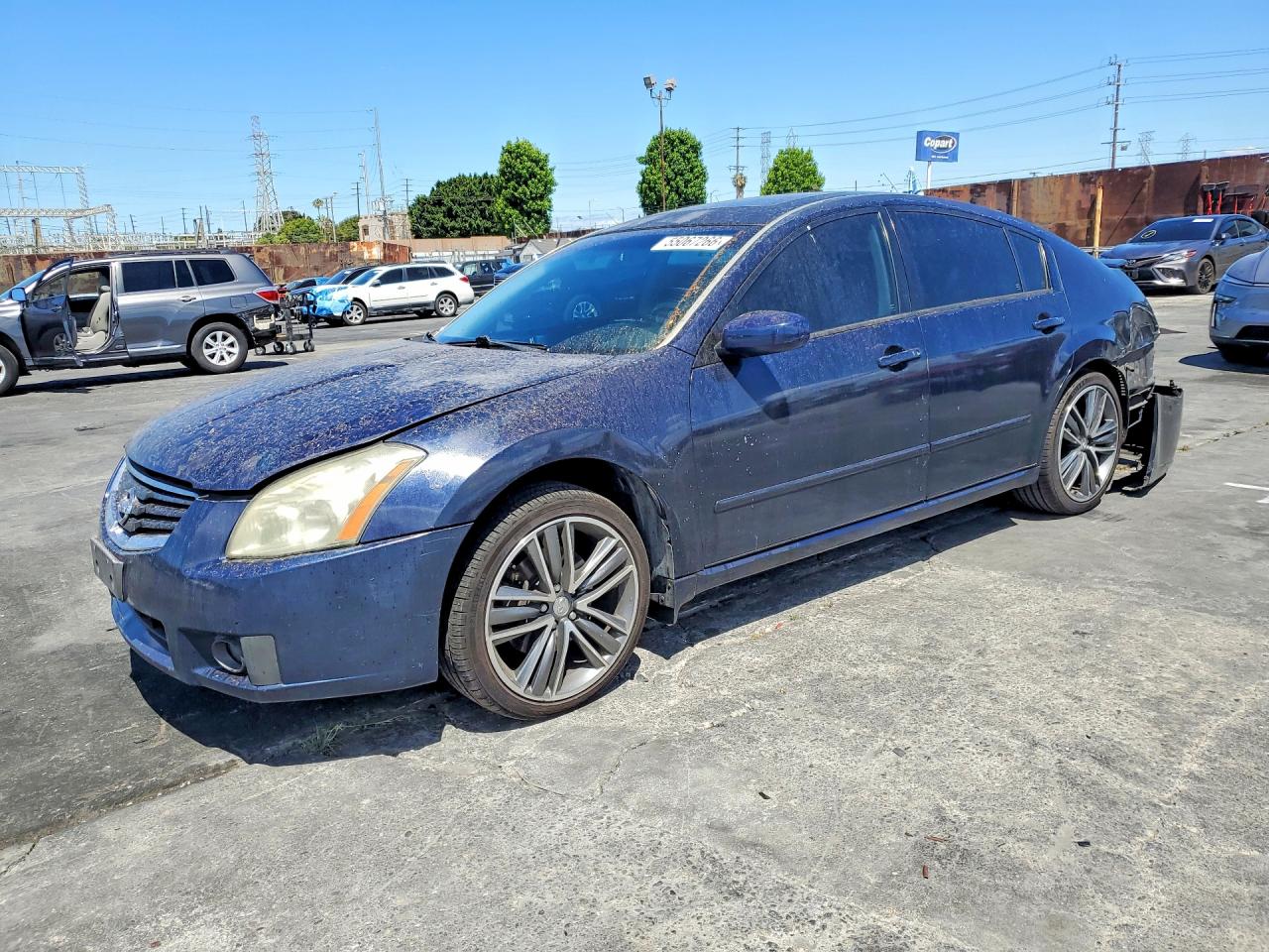 2007 Nissan Maxima SE, VIN 1N4BA41E17C807052 — Зад