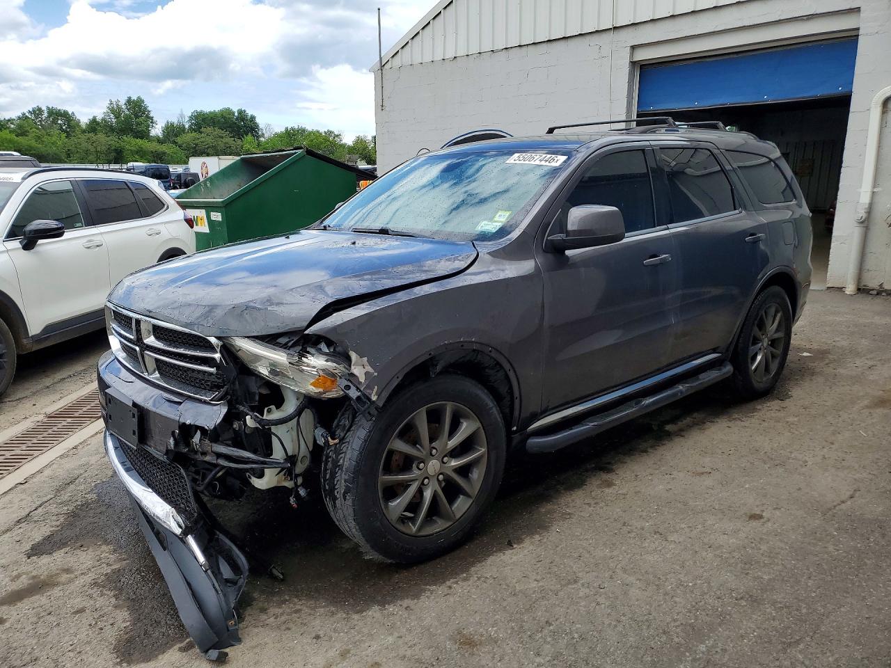 2014 Dodge Durango SXT, VIN 1C4RDHAG9EC414387 — Front end