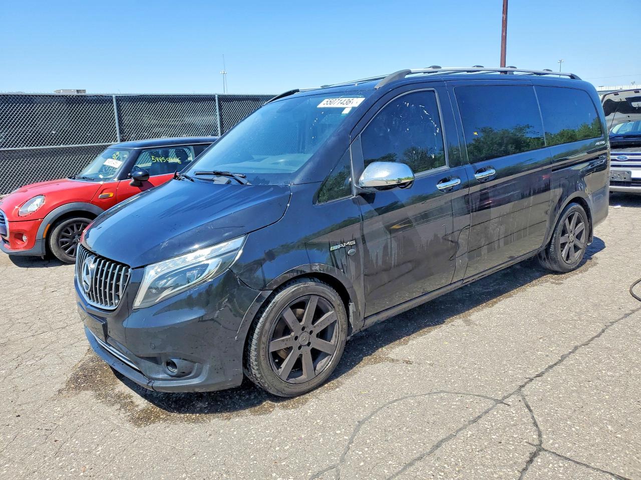 2019 Mercedes-Benz Metris Passenger, VIN WD4PG2EE9K3540769 — Minor dents and scratches