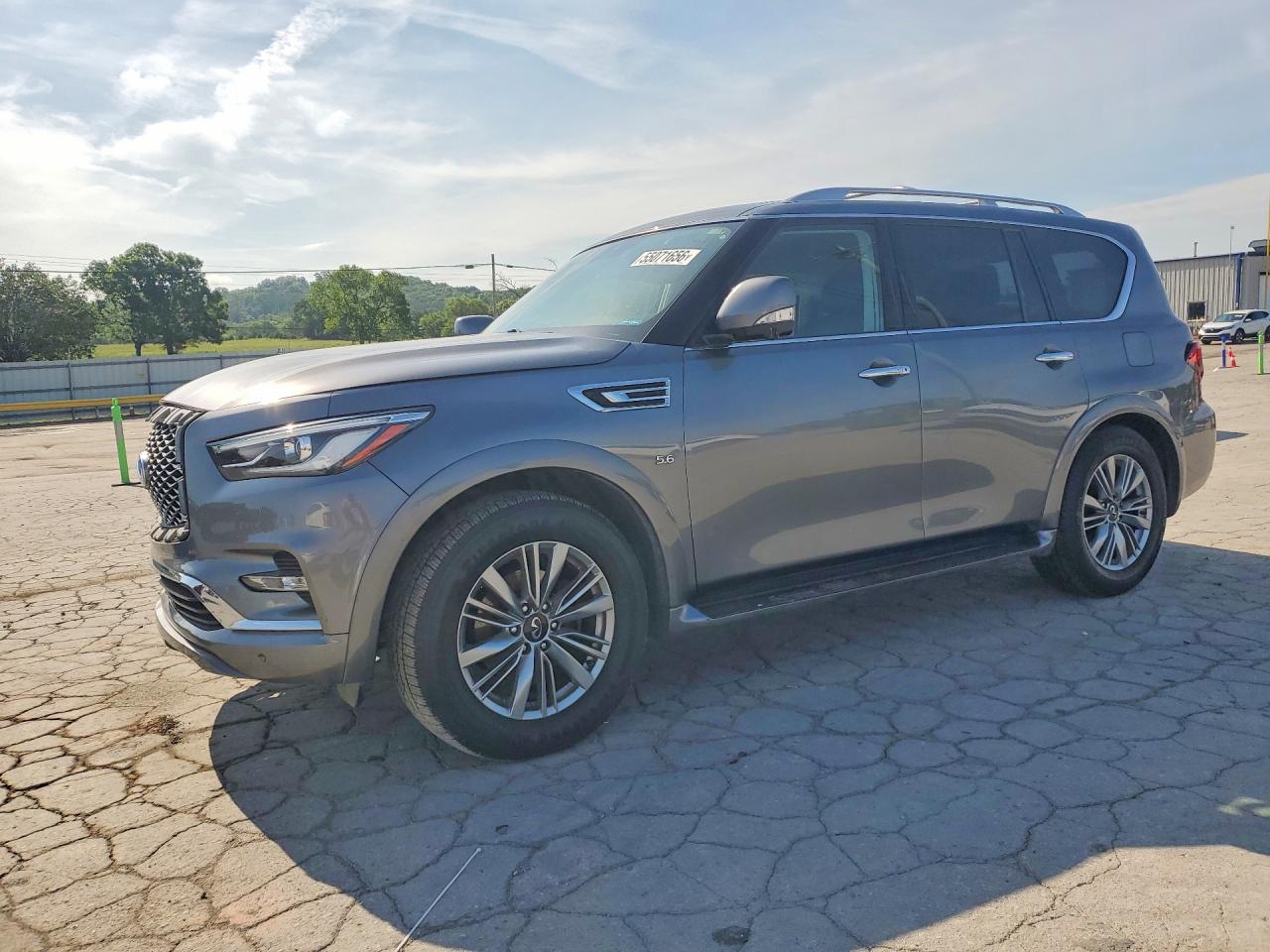 2019 Infiniti QX80 Luxe, VIN JN8AZ2NF2K9687911 — Front end