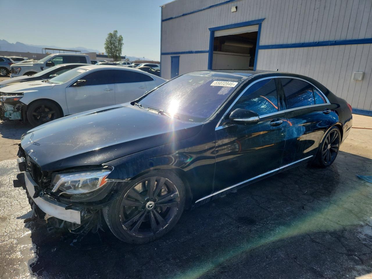 2015 Mercedes-Benz S 550, VIN WDDUG8CB1FA116020 — Minor dents and scratches