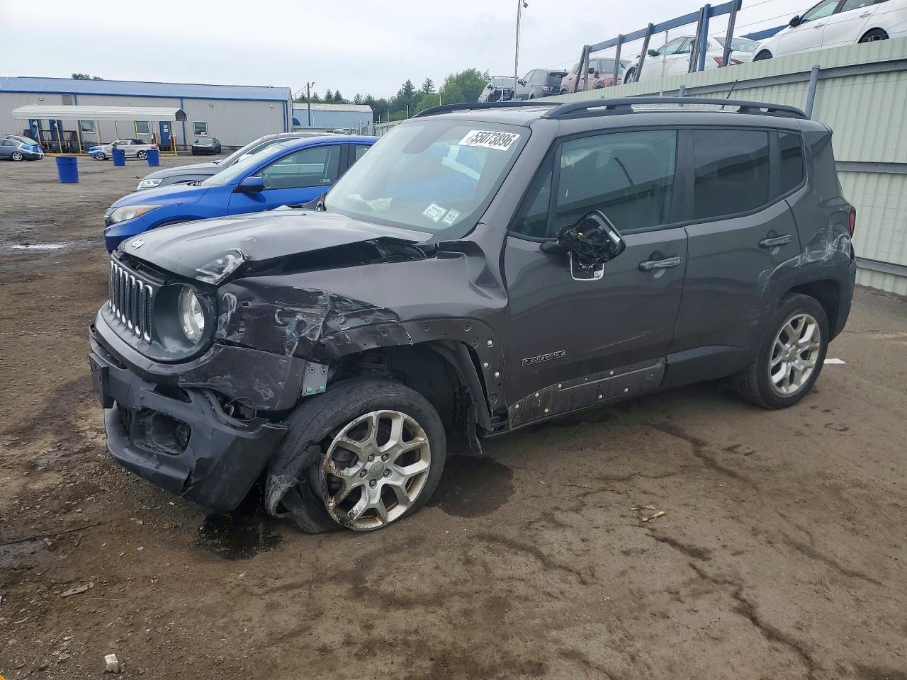 2017 Jeep Renegade Latitude, VIN ZACCJBBBXHPE50331 — Side