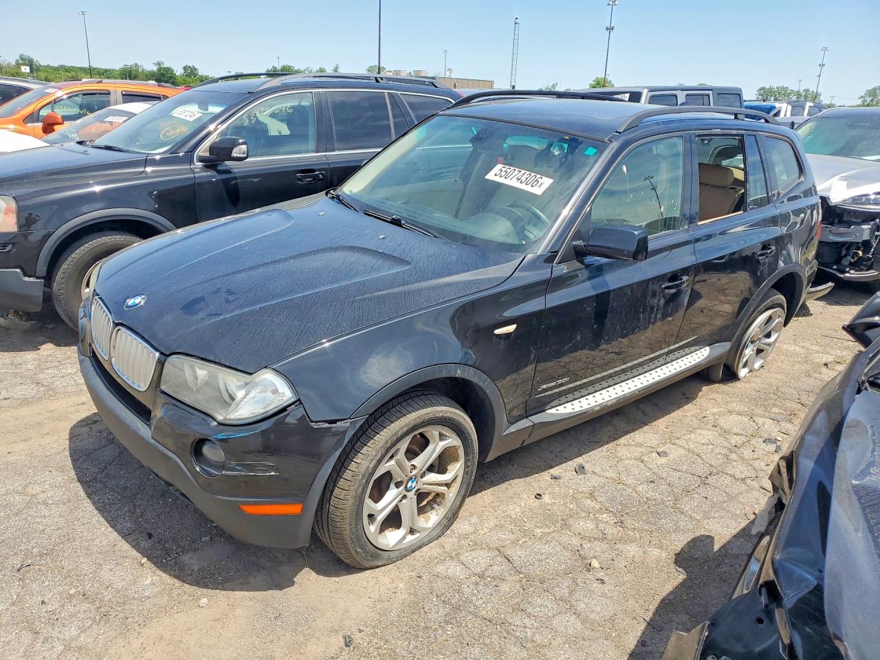 2009 BMW X3 xDrive30i, VIN WBXPC93489WJ28220 — Undercarriage