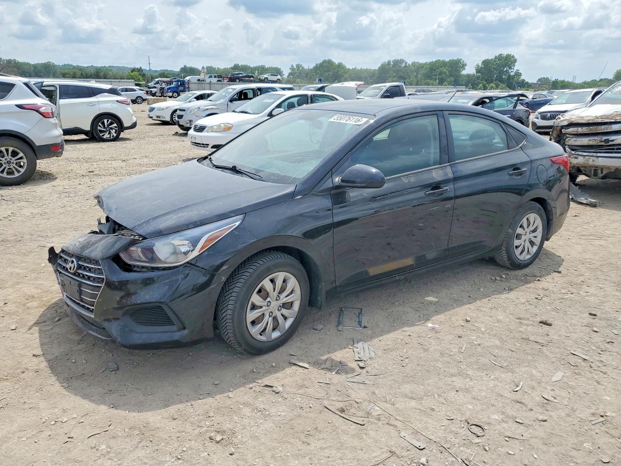 2022 Hyundai Accent SE, VIN 3KPC24A65NE167700 — Front end