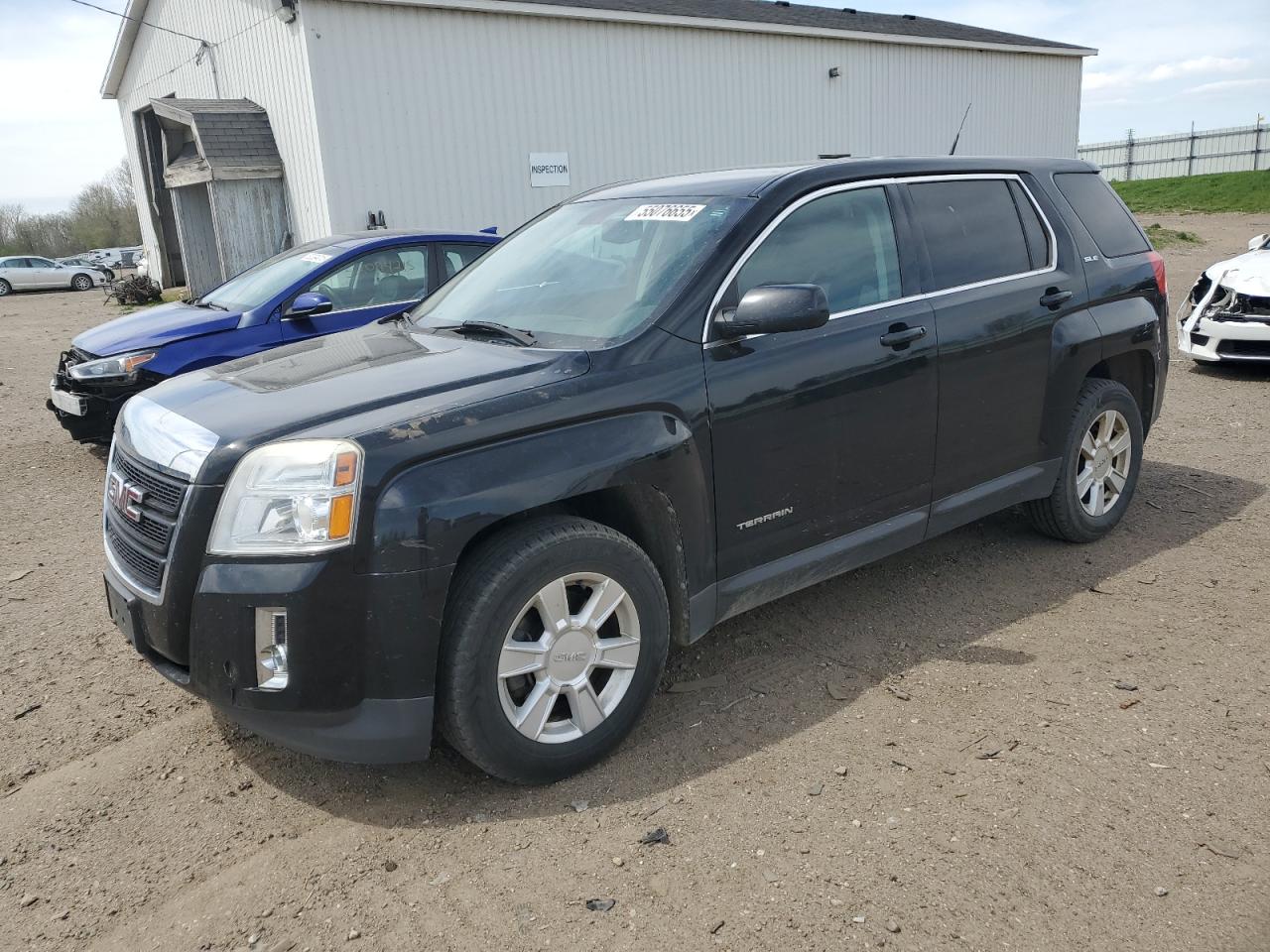 2011 GMC Terrain SLE-1, VIN 2CTFLREC1B6451963 — Rear end