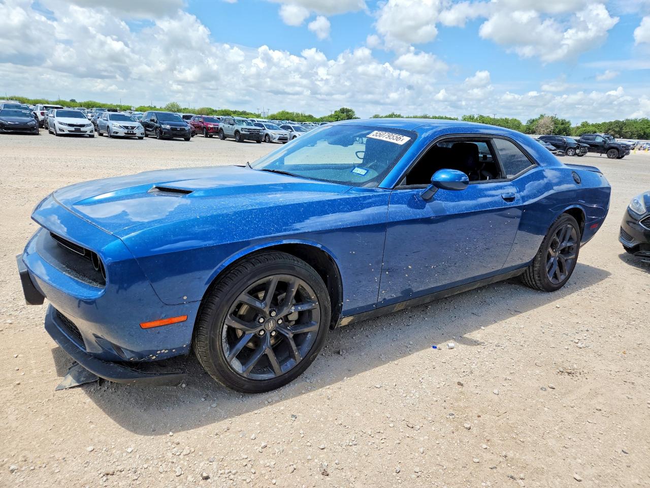 2022 Dodge Challenger SXT, VIN 2C3CDZAGXNH214955 — Зад
