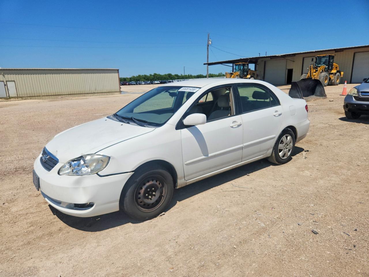 2007 Toyota Corolla CE, VIN JTDBR32E770111633 — Front end