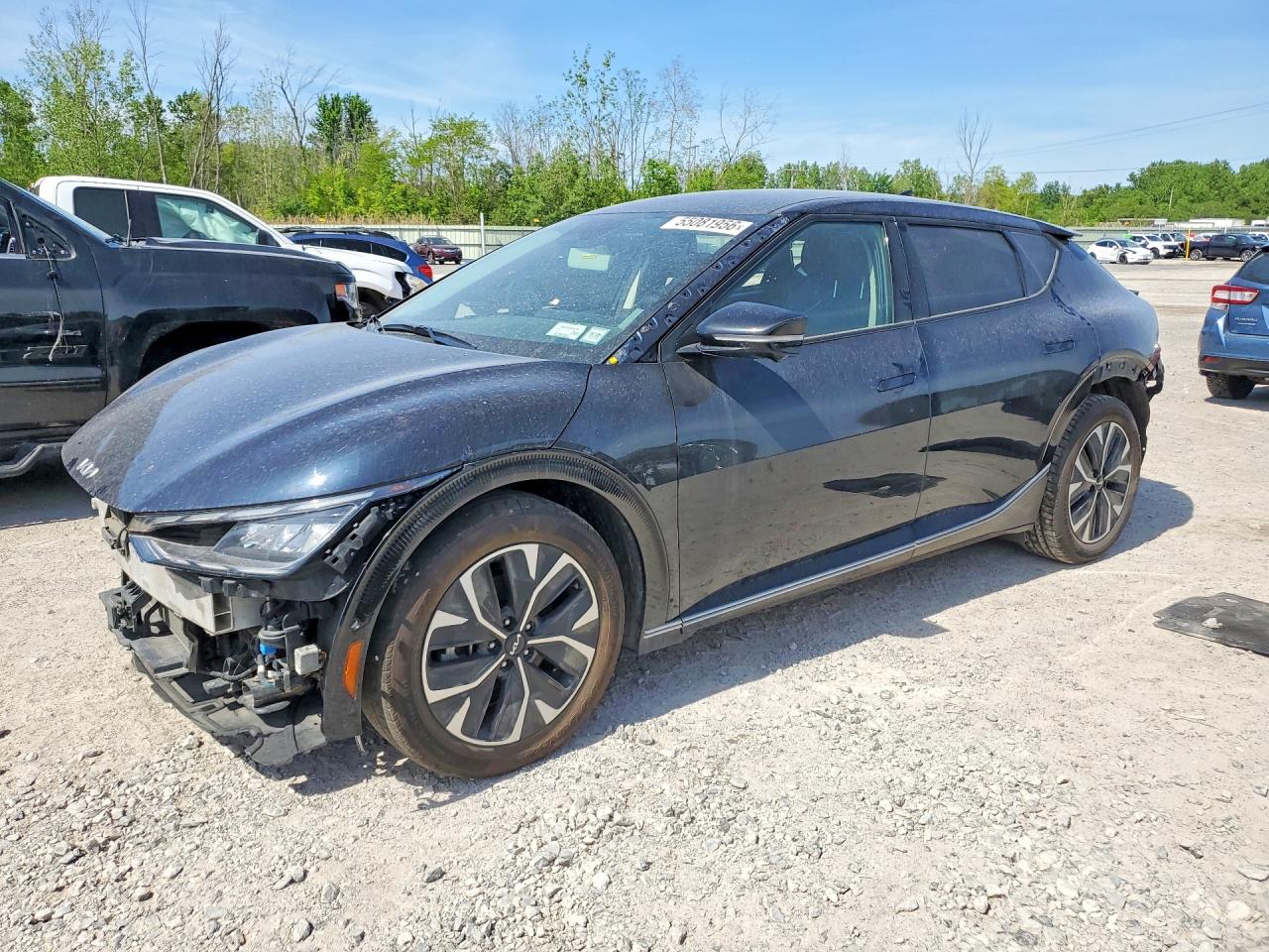2022 Kia EV6 GT-Line, VIN KNDC3DLC1N5062681 — Rear end