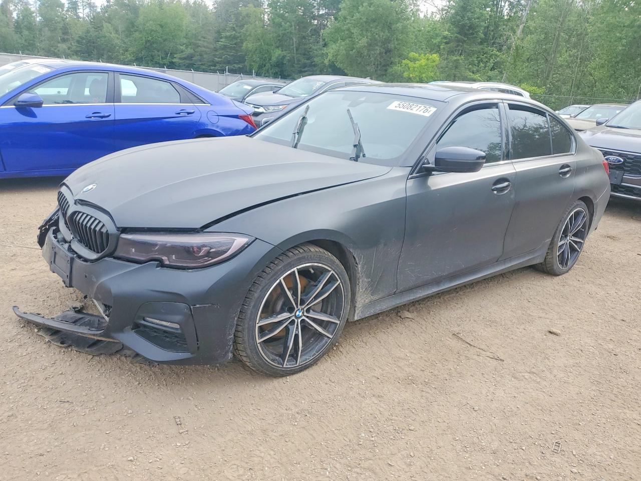2020 BMW 3 Series 330i xDrive, VIN 3MW5R7J02L8B10963 — Перед