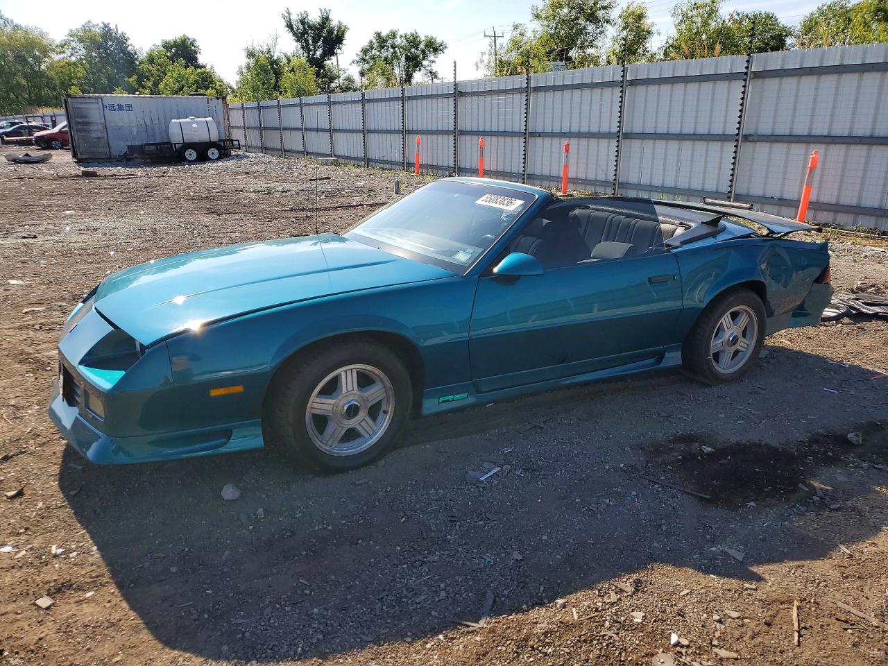 1992 Chevrolet Camaro RS, VIN 1G1FP33E0NL162935 — Rear end