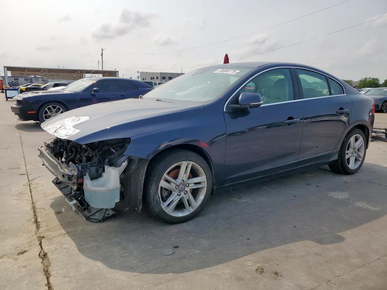 2015 Volvo S60 T5 Drive-E Premier, VIN YV140MFB0F1310633 — Frame damage
