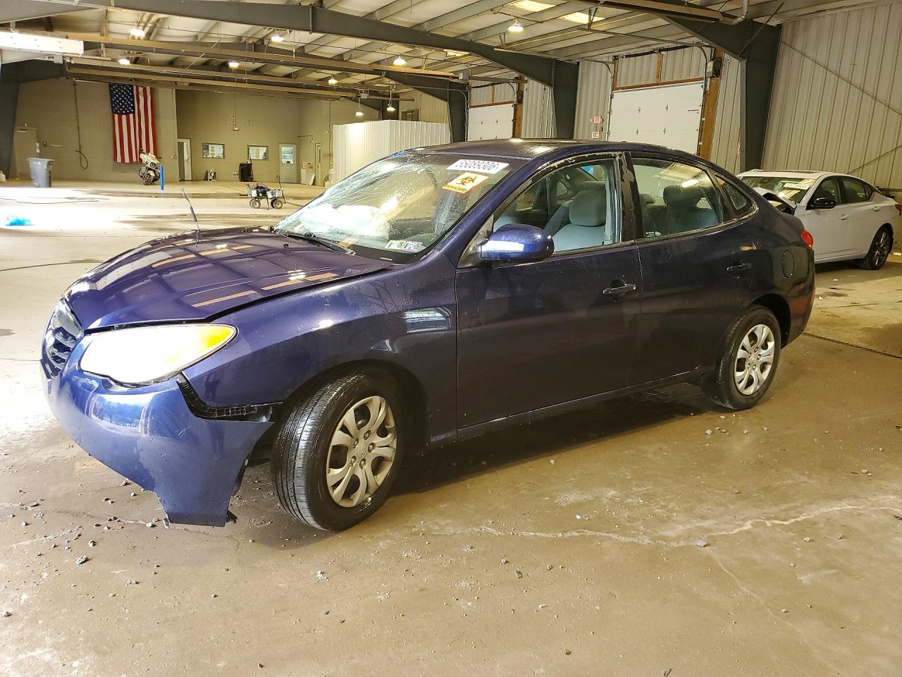 2010 Hyundai Elantra GLS, VIN KMHDU4AD4AU991983 — Front end