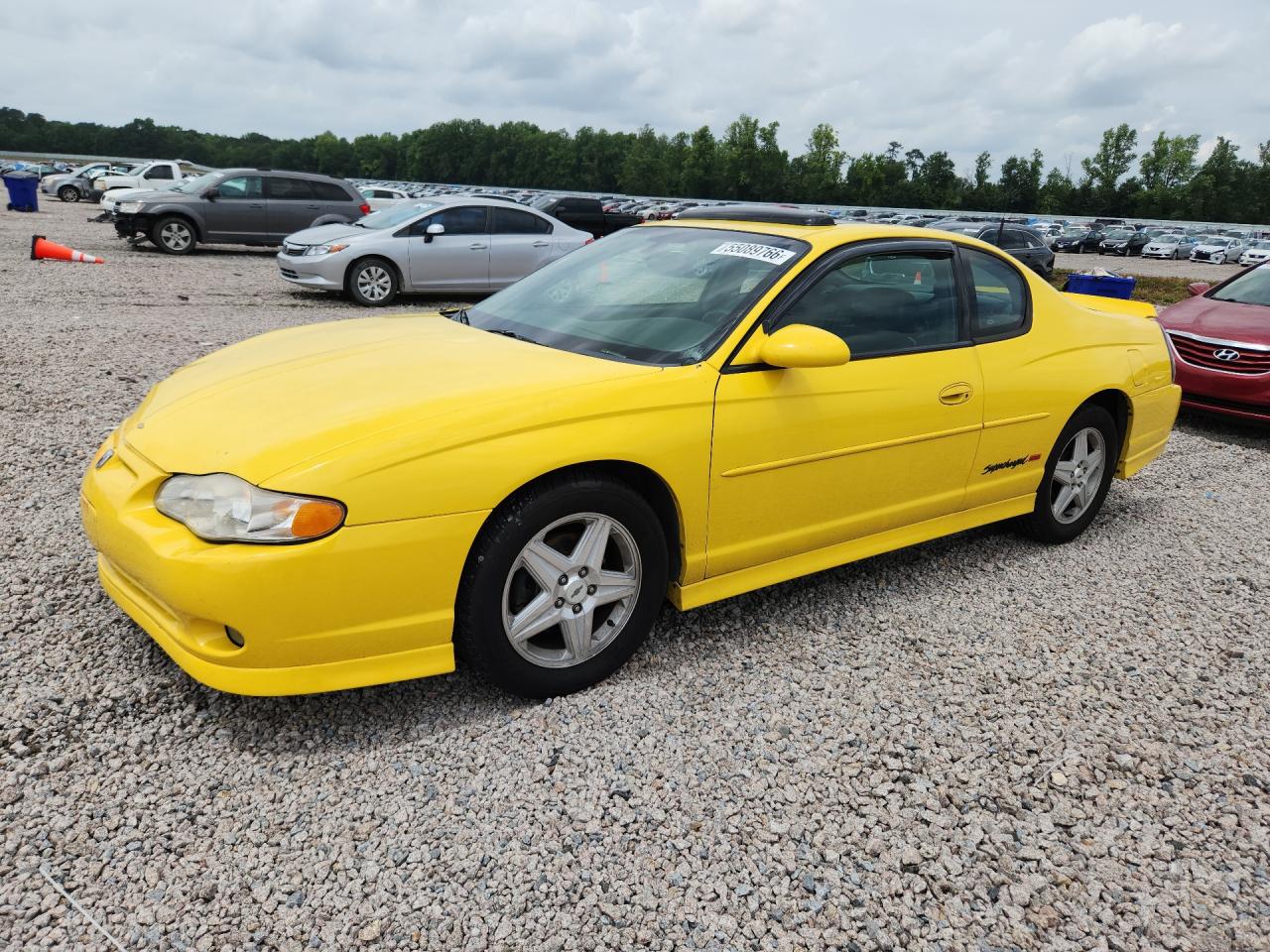 2004 Chevrolet Monte Carlo SS Supercharged, VIN 2G1WZ121549251497 — Front end