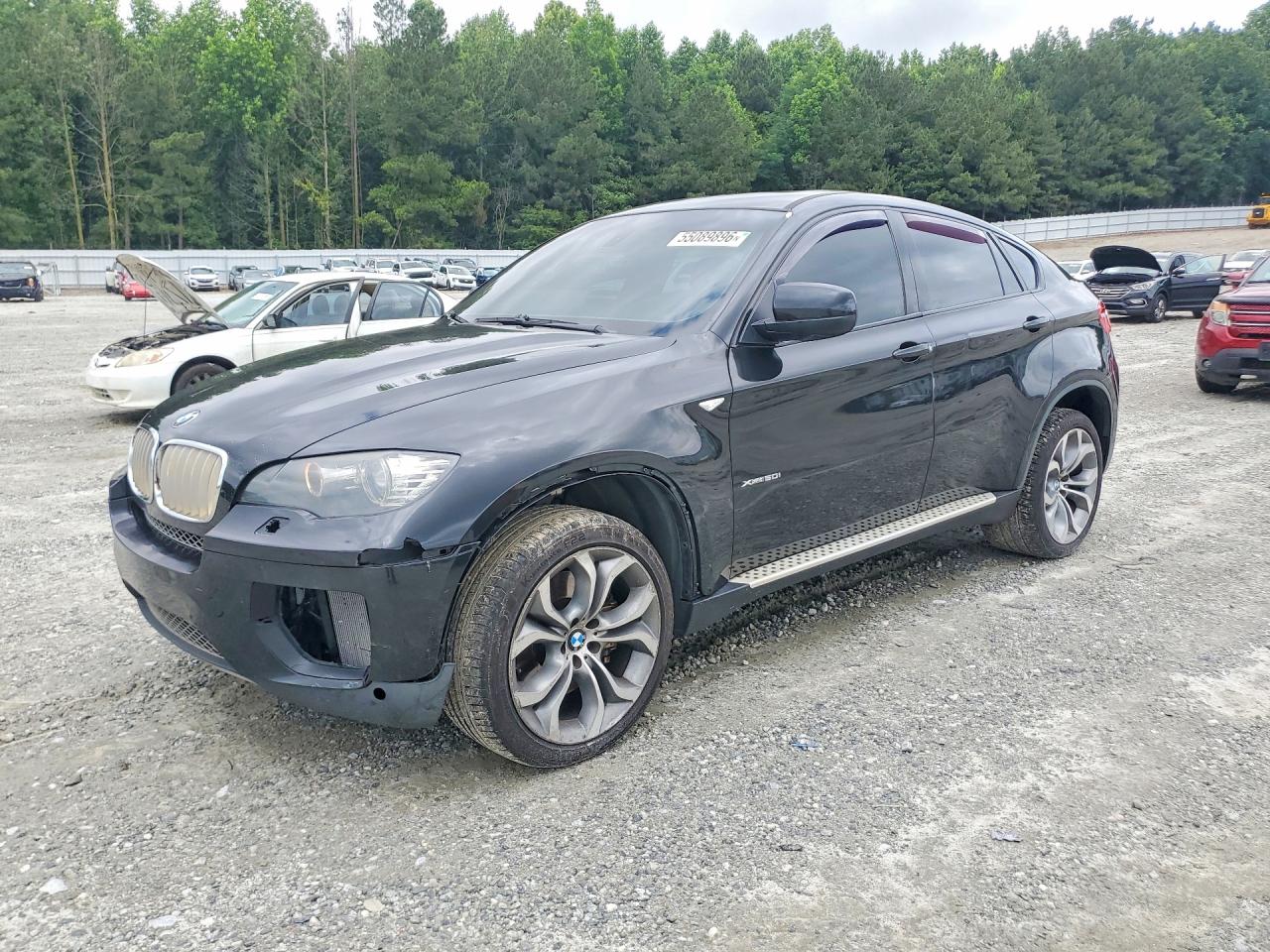 2011 BMW X6 50i, VIN 5UXFG8C56BLZ95640 — Перед