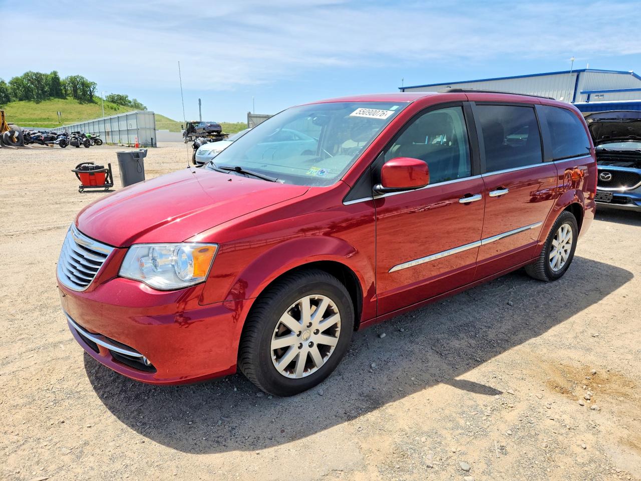 2015 Chrysler Town & Country Touring, VIN 2C4RC1BG5FR629069 — Hail